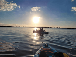 Sunset Fish Trolling in Punta Gorda Florida